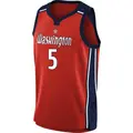 Men's Jade Melbourne ＃5 Explorer Edition Victory Red Washington Mystics 2021 Jersey