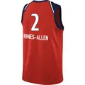 Men's Myisha Hines-Allen ＃2 Explorer Edition Victory Red Washington Mystics 2021 Jersey